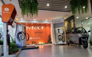 웰바이오텍, 전기차 신사업 가속화 본사에 ‘EV LUCY’ 충전기 전시관 오픈